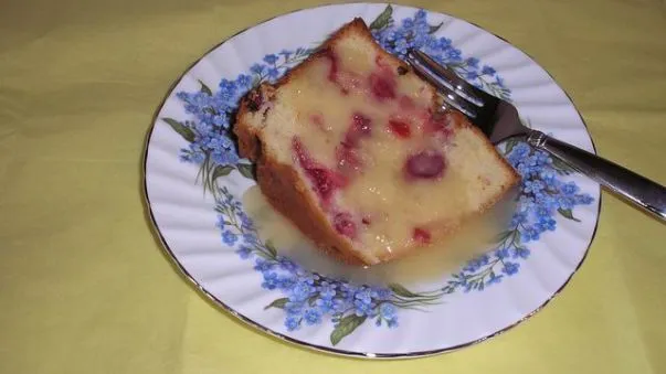 Cranberry Orange Pound Cake With Butter