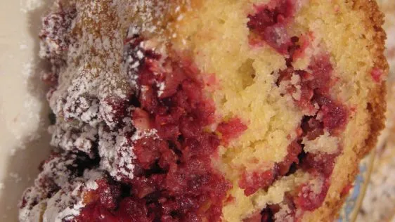 Cranberry Tea Cake