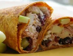 Cranberry Tuna Salad Wrap