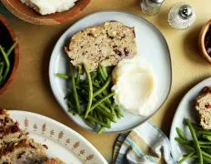 Cranberry &Amp; Turkey Meatloaf