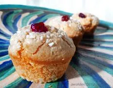 Cranberry White Chocolate Bliss Muffins