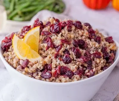 Cranberry Wild Rice Pilaf