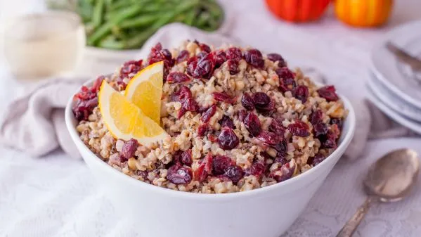 Cranberry Wild Rice Pilaf