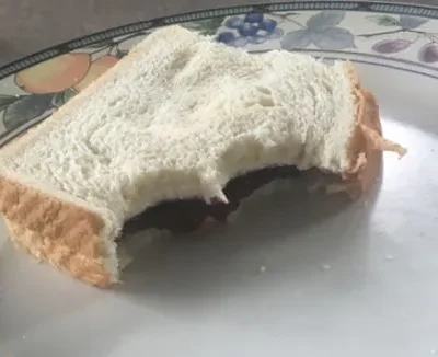 Cream Cheese And Jelly Sandwich