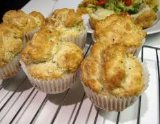 Cream Cheese Garlic Muffins