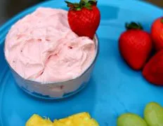 Cream Cheese Marshmallow Fruit Dip