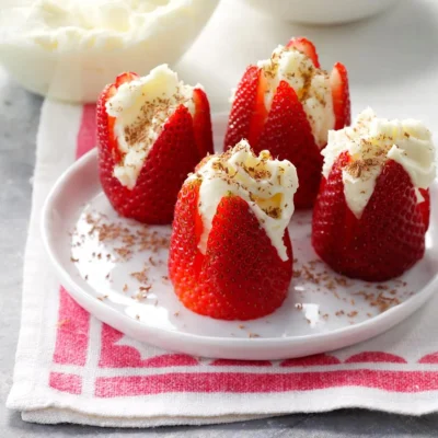 Cream Cheese Stuffed Strawberries: A Decadent Bite-Sized Treat
