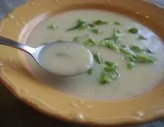 Cream Of Scallion Soup