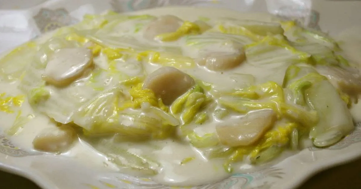 Creamed Chinese Cabbage