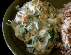 Creamed Lemon Spinach