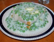 Creamed Peas On Toast