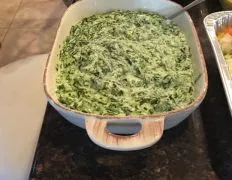 Creamed Spinach Like Boston Market