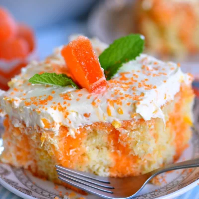 Creamsicle Cake Jello Cake