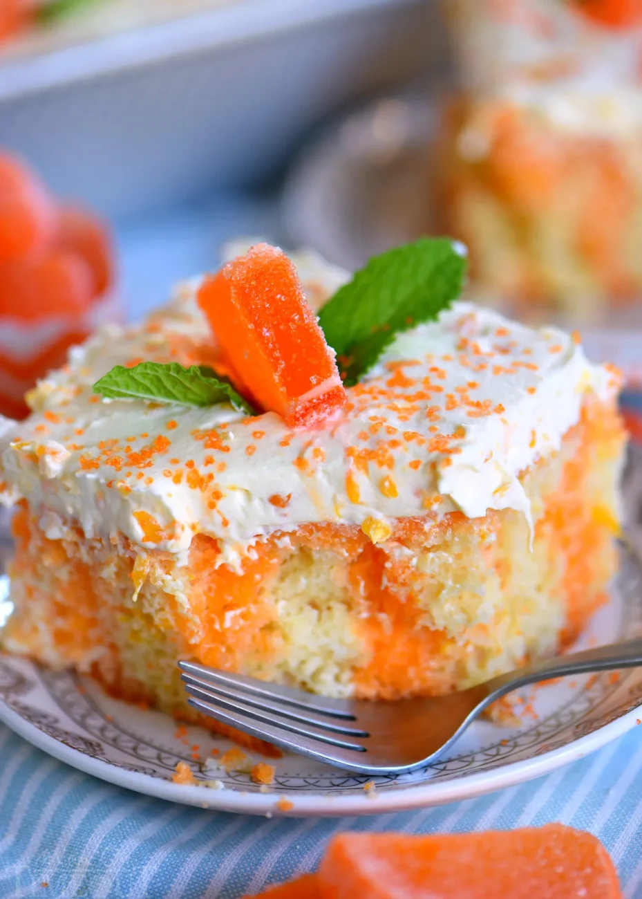 Creamsicle Cake Jello Cake