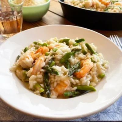 Creamy Asparagus Risotto Perfect For Spring Dinners