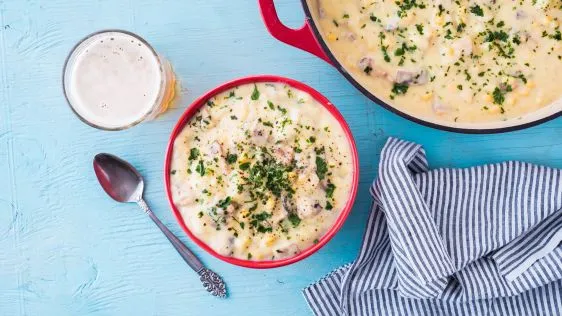 Creamy Bacon, Corn, and Potato Chowder Recipe