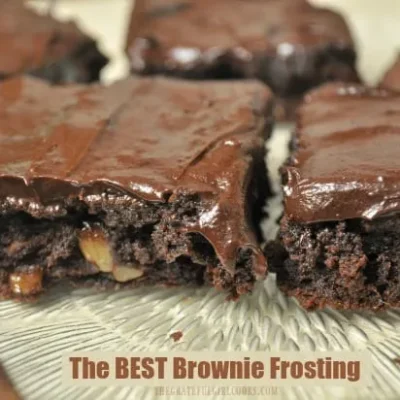 Creamy Brownie Frosting