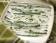 Creamy Chavrie Green Beans