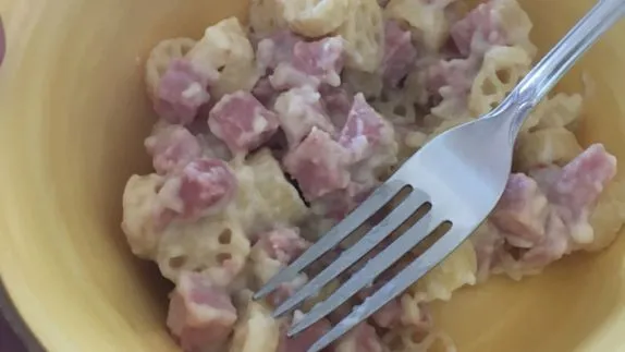 Creamy Cheesy Ham And Pasta