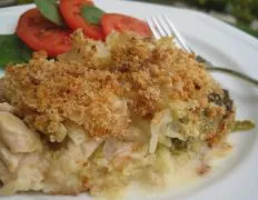 Creamy Chicken & Cabbage Casserole