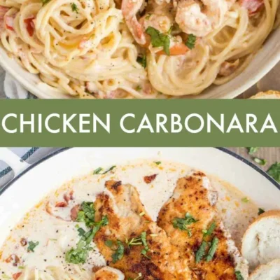 Creamy Chicken Carbonara Delight: The Ultimate Recipe