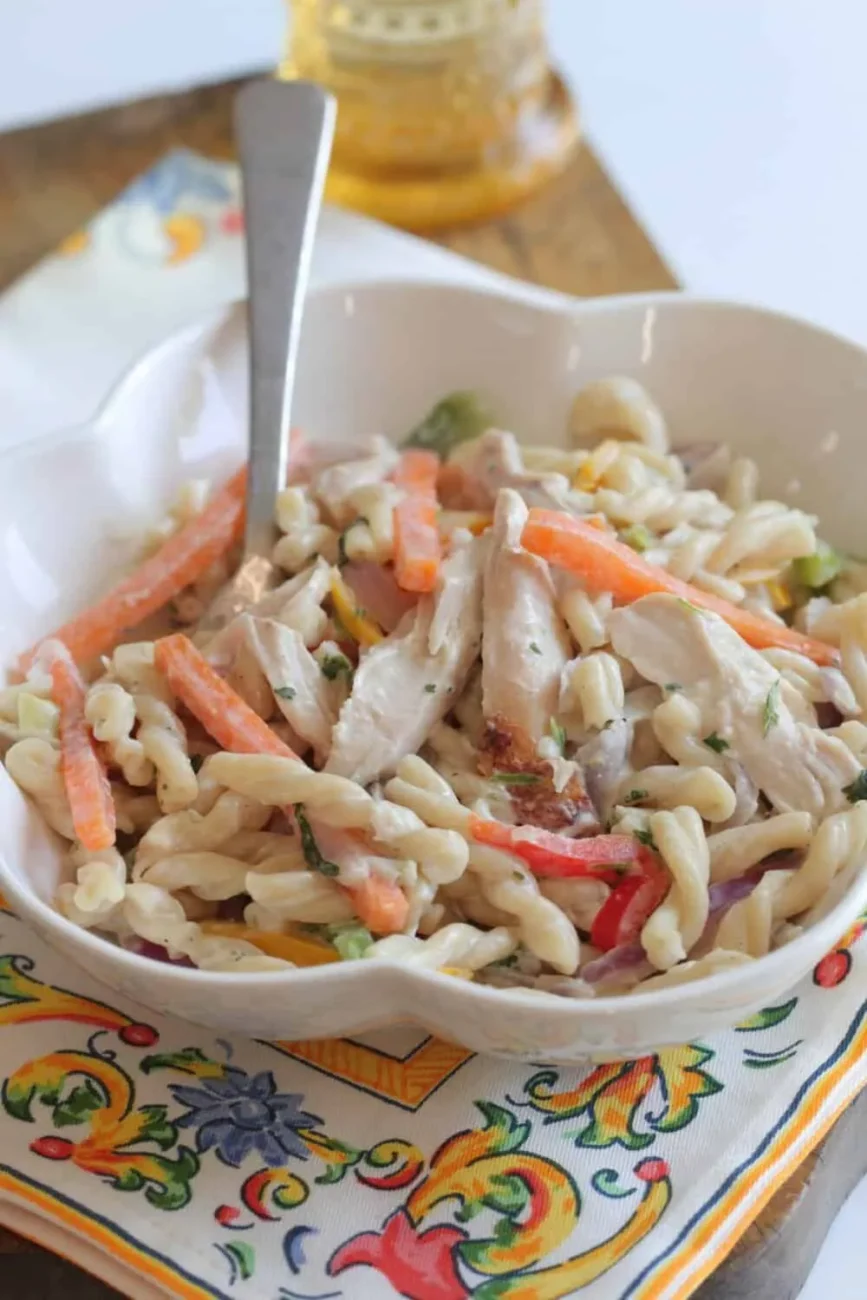 Creamy Chicken Fajita Pasta