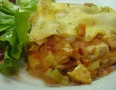 Creamy Chicken Lasagna