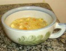 Creamy Chicken Soup With Orzo