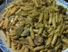 Creamy Chorizo And Chicken Pasta