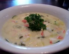 Creamy Crab Chowder Recipe from Ospidillo Cafe