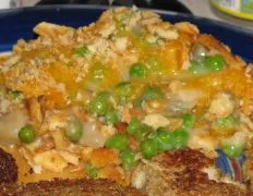 Creamy Deluxe Pea Casserole Recipe