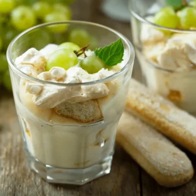 Creamy Grape Dessert