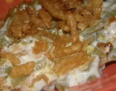 Creamy Green Bean Casserole