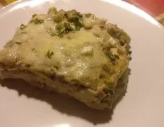 Creamy Green Enchilada Casserole