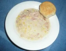 Creamy Ham And Corn Chowder