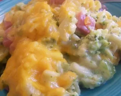 Creamy Ham Casserole