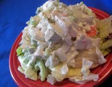 Creamy Mayo Seafood Salad