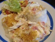 Creamy Mexican Chicken &Amp; Rice Casserole