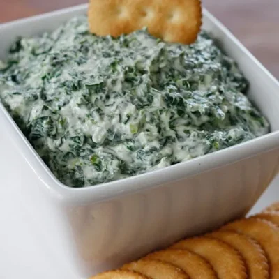 Creamy Parmesan Spinach Dip