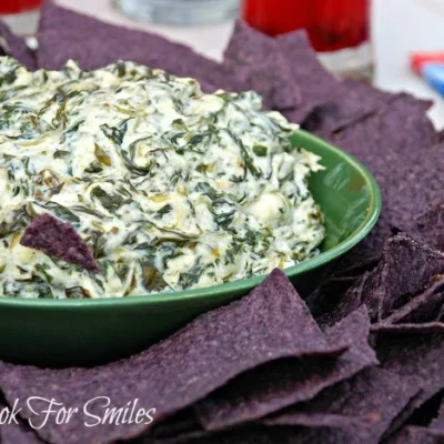 Creamy Parmesan Spinach Dip