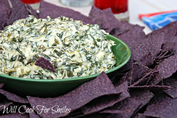 Creamy Parmesan Spinach Dip