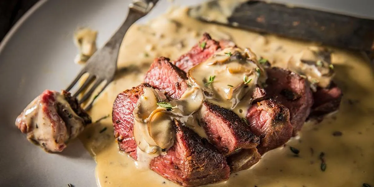 Creamy Peppercorn Steaks