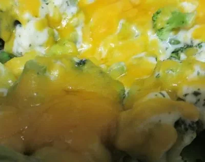 Creamy Ranch Broccoli And Cheese