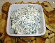 Creamy Ranch Spinach Dip