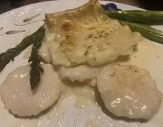 Creamy Seafood Lasagna In Luxurious White Sauce