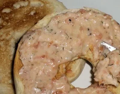 Creamy Smoked Salmon Spread For Bagels And More