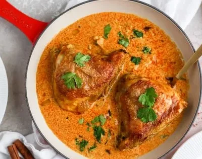 Creamy Spiced Keto Butter Chicken