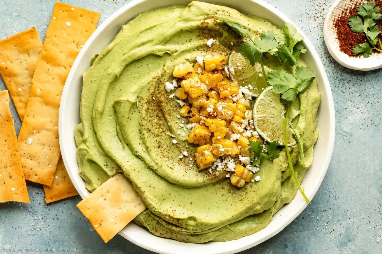 Creamy, Spicy Guacamole With Fresh Cilantro