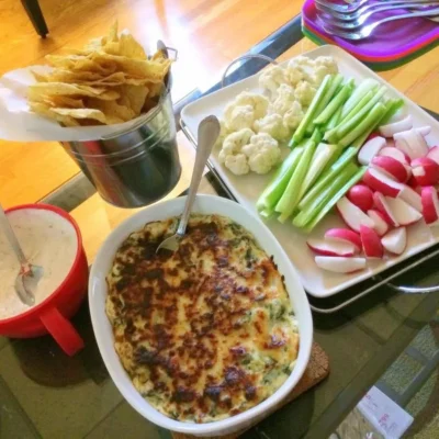 Creamy Spinach Dip Delight: A Perfect Party Appetizer