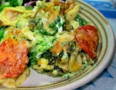 Creamy Spinach Tortellini Bake: A Comforting Casserole Recipe